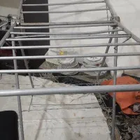 طناب رخت فلزی وپلو پز دوشعله