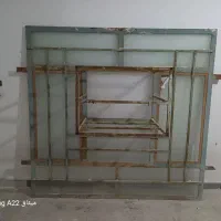 پنجره اهنی جا کولری دار