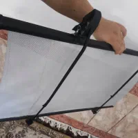 پرده ۲ میل تایوانی رنگ سفید نو