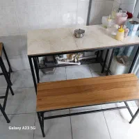 میز و نیمکت کافه ایی