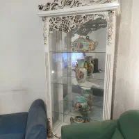 بوفه و میز تلویزیون چوبی در حد نو