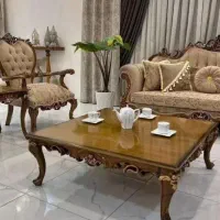 مبلمان سلطنتی شاه نشین ملکه|مبلمان خانگی و میز عسلی|مشهد, ولیعصر (شهرک غرب)|دیوار