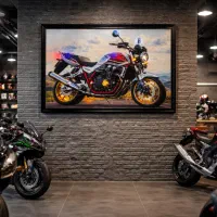 تابلو بک لایت موتور ماشین هدیه روز مرد