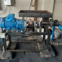 خط کامل ذغال فشرده حبه ای