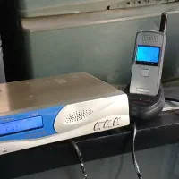 تلفن بی سیم قدیمی برد بالا|کلکسیون اشیاء عتیقه|هشتگرد, هشتگرد قدیم|دیوار