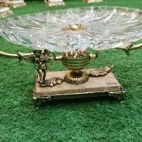 انواع شیرینی خوری و میوه خوری پایه  برنز