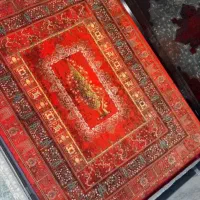 فرش ماشینی گل برجسته مناسب آپارتمان/ مدل نیکا