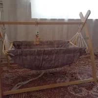 گهواره ننو ازش استفاده نشده|تخت و صندلی بچه|جوانرود, |دیوار