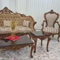 مبل ۸نفره سلطنتی|مبلمان خانگی و میز عسلی|علیآباد کتول, |دیوار