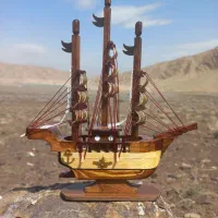 **ساخت کشتی بادبانی دکوری چوبی**|اسباب‌‌بازی|مشهد, عیدگاه|دیوار