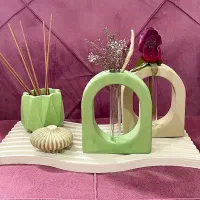 سنگ مصنوعی و شمع