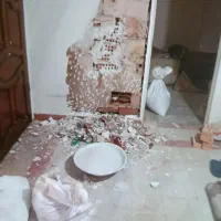 گچکار تخریب گچکاری خورده کاری بنایی کاشی لکه گچ