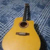 گیتار آکوستیک پیکاپ دار مدل washburn india