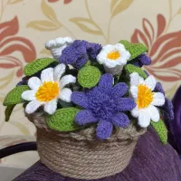 گلدان گل|گل مصنوعی|قم, سالاریه|دیوار