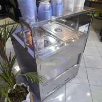 گرم کن تمام استیل دوگانه برق و گاز