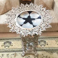 میوه خوری پایه دار ایستاده برنجی
