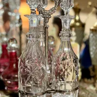 ست سه تایی تنگ کریستال فرانسوی