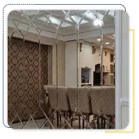 آینه دکوراتیو آینه قدی بکلایت|خدمات پیشه و مهارت|اراک, |دیوار