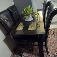 مبلمان میز نهارخوری وآینه