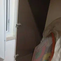 کمد لباس های گلاس|جاکفشی، کمد، دراور|صومعه‌سرا, |دیوار