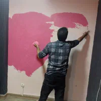 نصب نصاب کاغذدیواری بلکا نقاشی