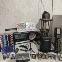 ضبط صوت نوار کاست چراغ زنبوری دوربین لوبیتل قدیمی