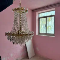 لوستر برنجی اصلی 6تیکه|لوستر و چراغ آویز|اراک, |دیوار