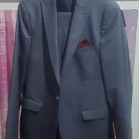 کت و شلوار اصل پیر کاردین با ژیله(جلیقه)