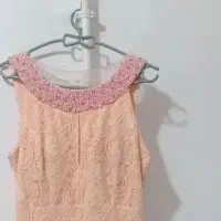 پیراهن مجلسی مروارید دوزی