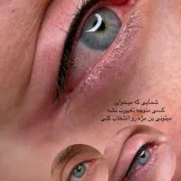 شیدلب و بن مژه و خط چشم