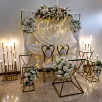 دکور بک گراند بلهبرون عقد بادکنک گل آرایی میز باکس|خدمات پذیرایی، مراسم|تهران, باشگاه نفت|دیوار