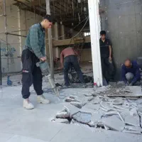 تخریب کلی داخلی و بیرونی ساختمان نشتیابی فاضلاب