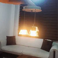 لوستر کریستال اسپرت ۶ شعله و ۳ شعله و دیوارکوب ست|لوستر و چراغ آویز|تهران, سعادت‌آباد|دیوار