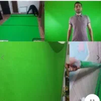 پرده سبزفون ضدچروک