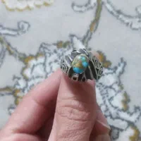 انگشتر فیروزه نقره