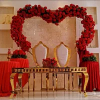 گل آرایی بادکنک آرایی کف استیج|خدمات پذیرایی، مراسم|اردبیل, |دیوار