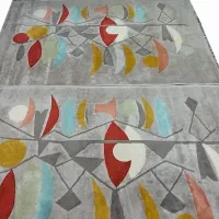 گلیم فرش ۶ متری|گلیم، جاجیم، گبه|رشت, فلسطین|دیوار