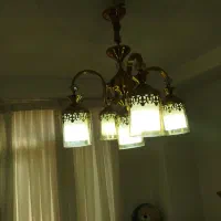 لوستر 5شاخه|لوستر و چراغ آویز|اسلام‌شهر, شهرک مفیدی|دیوار