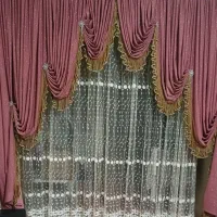 پرده|پرده، رانر، رومیزی|کرج, شاهین‌ویلا|دیوار