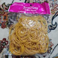 کش زرد ماکارون جان پینگ اعلا جنس لاتکس اعلا