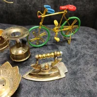 برنجی برنزی برنز ظروف آشپزخانه مجسمه دکوری|کلکسیون اشیاء عتیقه|تهران, افسریه جنوبی|دیوار
