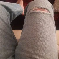 شلوار جین زاپدار