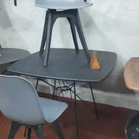 صندلی‌ویرامخمل وچرم|میز و صندلی غذاخوری|حمیدیا, |دیوار