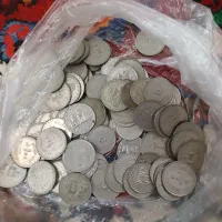 تعدادی سکه|کلکسیون سکه، تمبر، اسکناس|تبریز, |دیوار