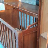 تخت خواب کودک وکمد|تخت و سرویس خواب|آق قلا, |دیوار