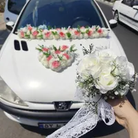 گل مصنوعی ماشین عروس