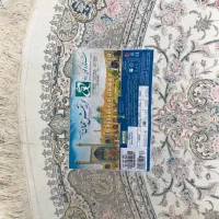 قالیچه گرد ۱/۵ متر ستاره کویر یزد|فرش|تهران, توحید|دیوار