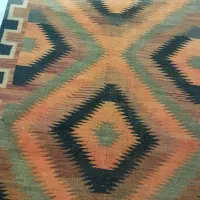 گلیم فرش دستباف|گلیم، جاجیم، گبه|میبد, |دیوار