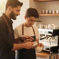 ثبت نام دوره آموزش باریستا/شروع ازاسفند/کافه