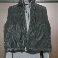 بافت بلند رنگ طوسی تیره با پافر مشکی کوتاه|لباس|پاکدشت, پاکدشت (مامازند)|دیوار